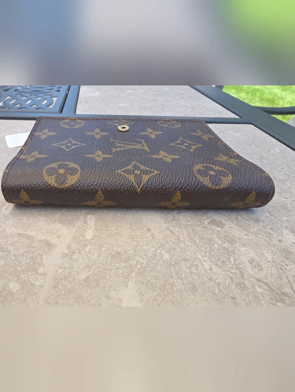 Pre-owned Authentic Small Louis Vuitton Monogram Agenda/Passport Cover